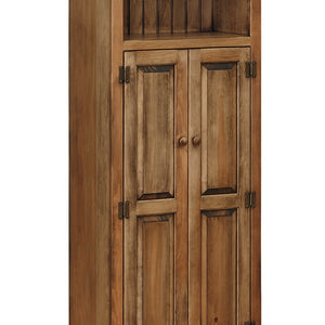 The Craftsman - Amish Pantry Cabinet with Opening