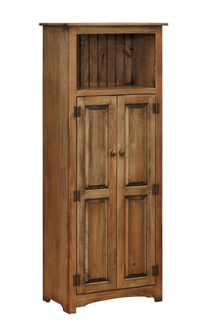 The Craftsman - Amish Pantry Cabinet with Opening