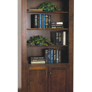 Handcrafted Bookcase with Hidden Gun Rack