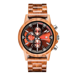 Capitol - Walnut Wood Watch with Laser Engraving Option