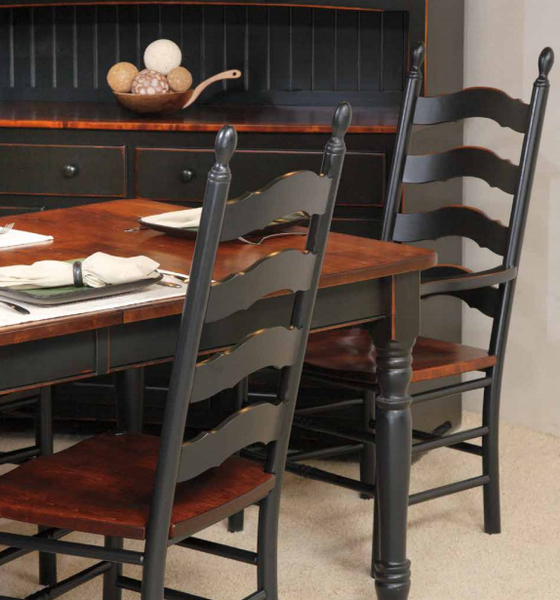 Amish Farmhouse Dining Room Furniture Room Scene