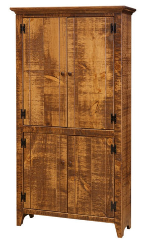 Tuttle - Amish 4-Door Pantry Cabinet