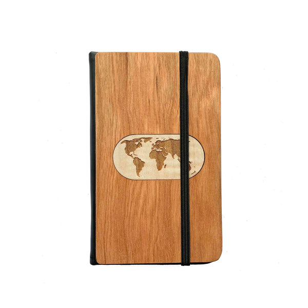 Travel Pocket Journal - World Map