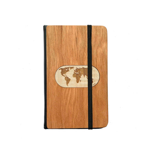 Travel Pocket Journal - World Map