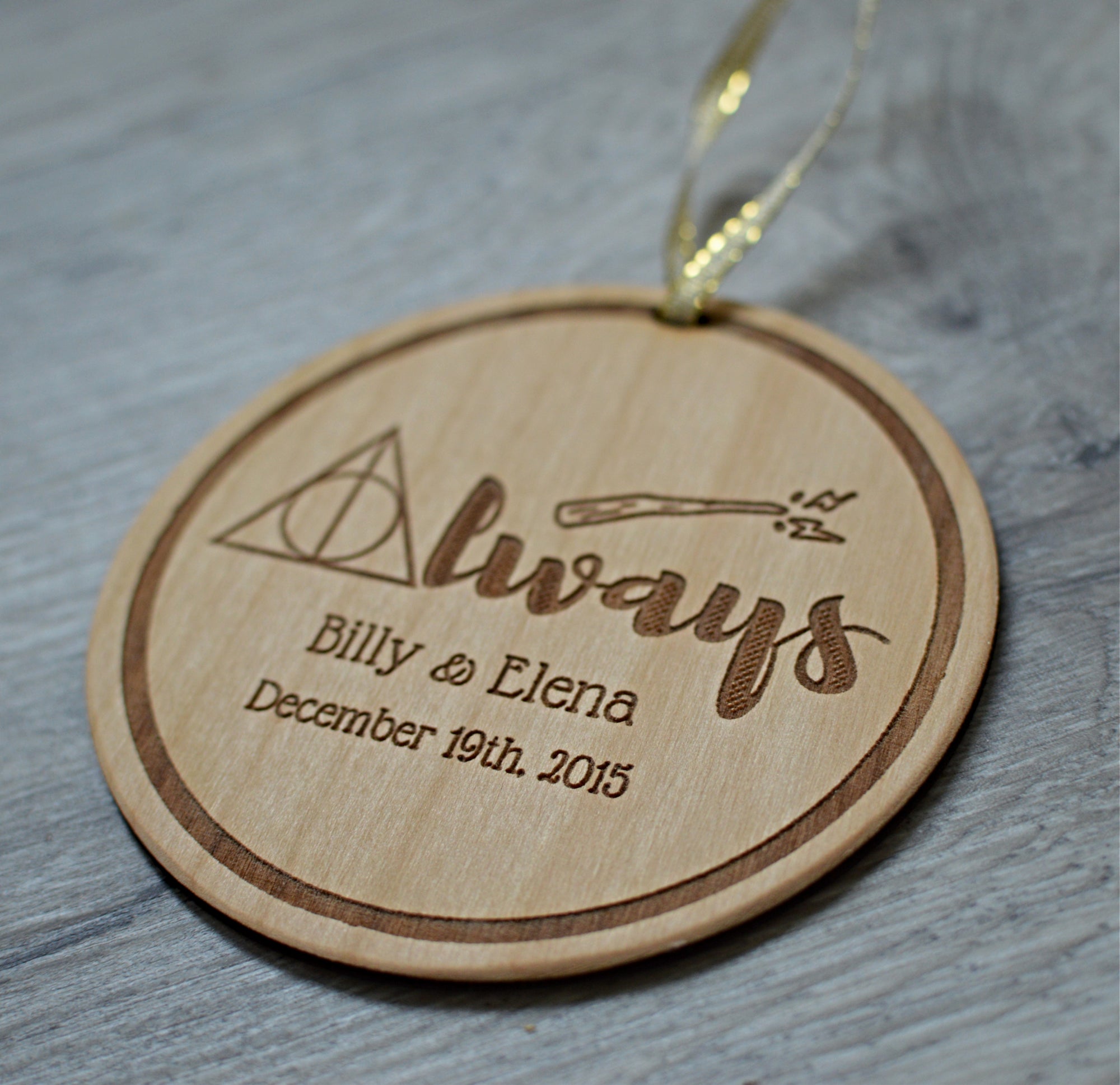 Always - Wood Ornament