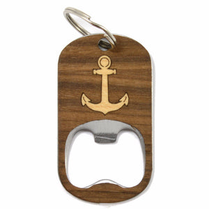 Wood Keychain Bottle Opener