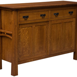 Artesa - Amish Sliding Door Sideboard Cabinet