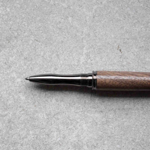 Admin - Hand Turned Walnut Wood Rollerball Pen