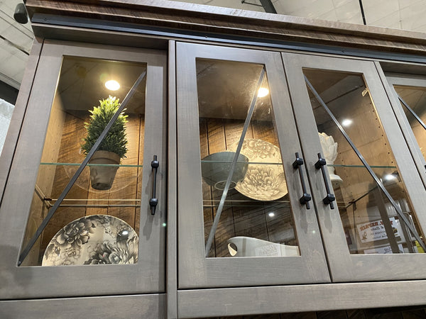 The Drayton - Amish Barn Door Hutch