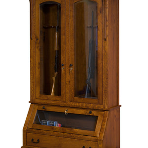 Amish Breckenridge Gun Cabinet