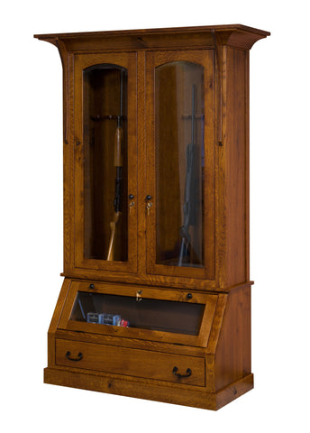 Amish Breckenridge Gun Cabinet