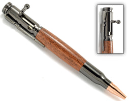 Bolt Action - Cherry Wood Ballpoint Pen