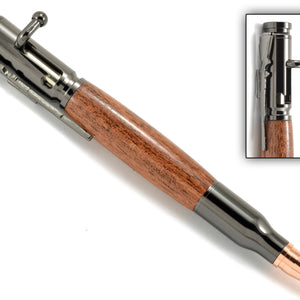 Bolt Action - Cherry Wood Ballpoint Pen
