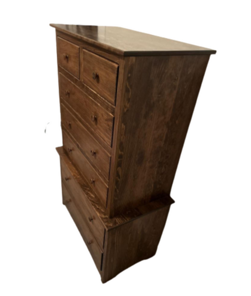 Shaker 7 Drawer Chest of Drawers - Special Walnut Stain