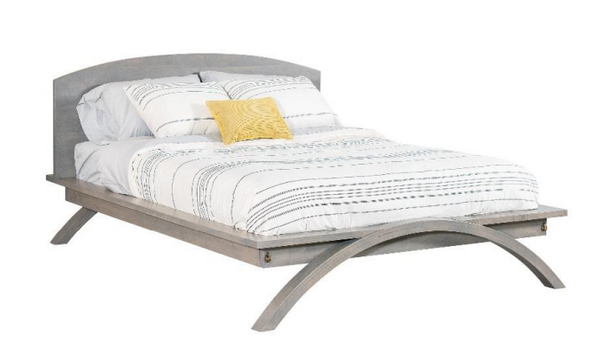 Covington - Amish Mid Century Modern Bed (Quick-Ship)