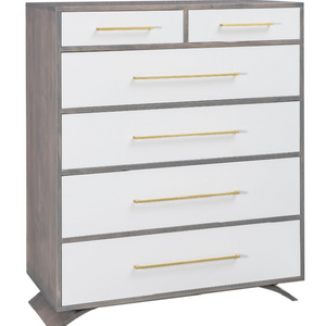 Covington - Amish Mid Century Modern Chest of Drawers
