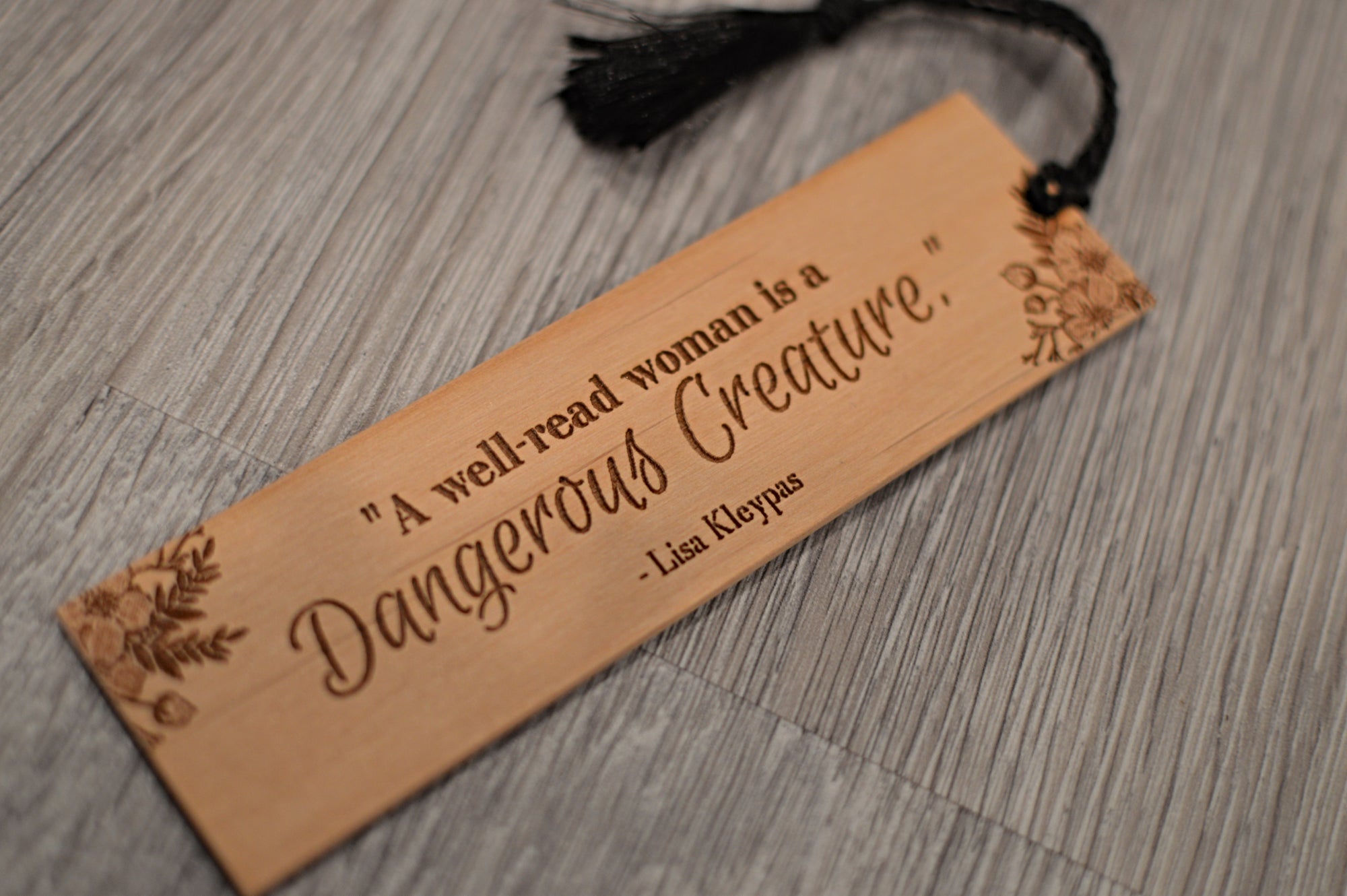 Dangerous Creature - Wood Bookmark