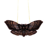 Death Moth Wenge Necklace