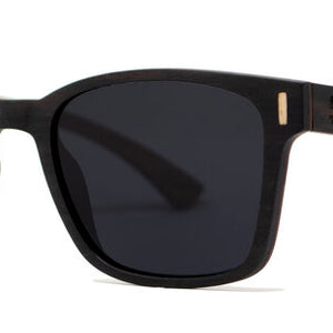 Denali - Ebony Wood & Carbon Fiber Hybrid Sunglasses - Side View