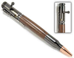 Walnut Bolt Action Wood Pen
