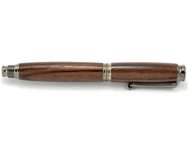 Admin - Hand Turned Walnut Wood Fountain or Rollerball Pen