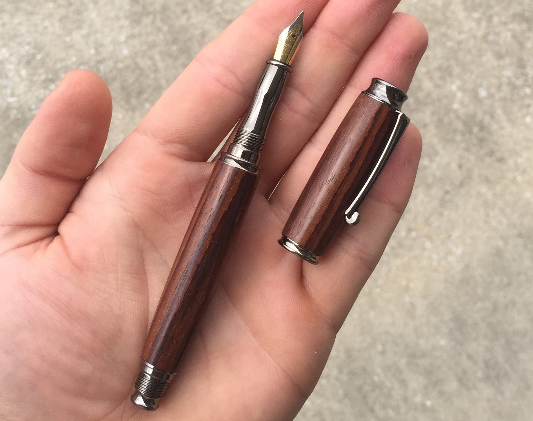 Walnut Wood Bolt Action Pen from The Wood Reserve