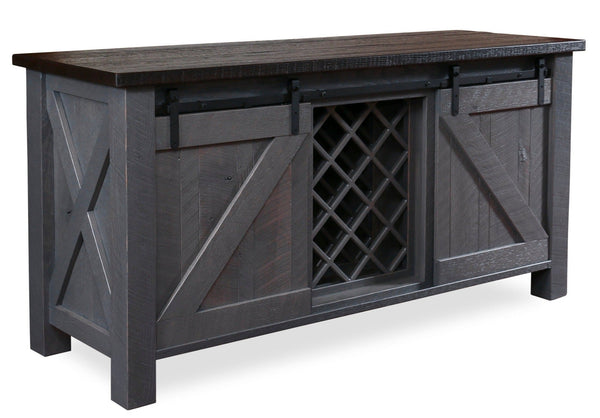 Fairfield - Reclaimed Barnwood Wine Server
