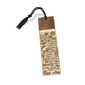 Florida Postcard - Wood Bookmark