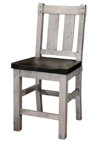 Houston Reclaimed Barnwood Bar Chair