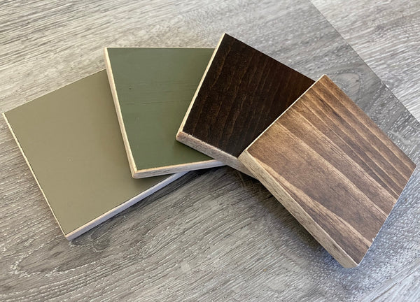 Finish Samples - Keystone (Pine) Furniture Collection (Sample fee will be refunded when samples are returned)