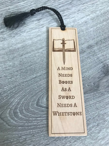 Game of Thrones Wood Bookmark