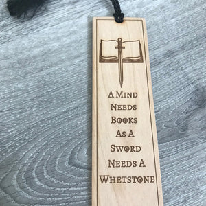 Game of Thrones Wood Bookmark
