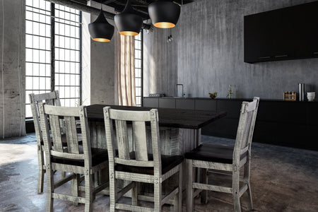 Austin - Reclaimed Barnwood Kitchen Island