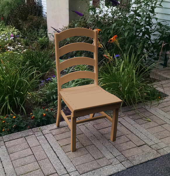 Poly Outdoor Ladderback Dining Chair