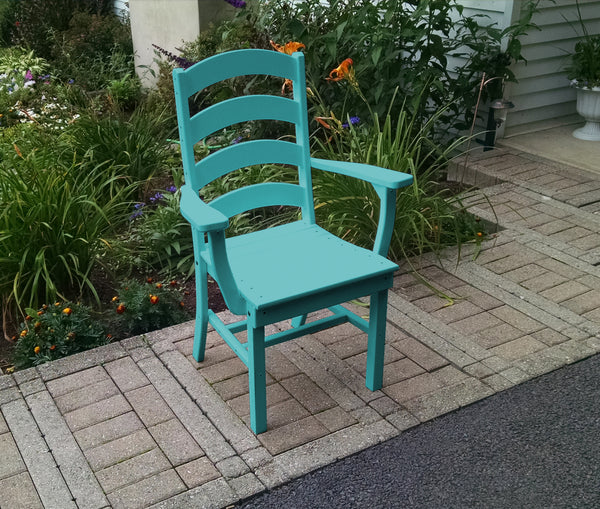 Poly Outdoor Ladderback Dining Chair