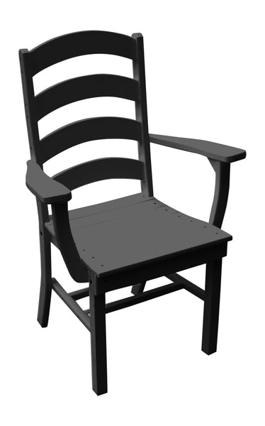 Poly Outdoor Ladderback Dining Chair