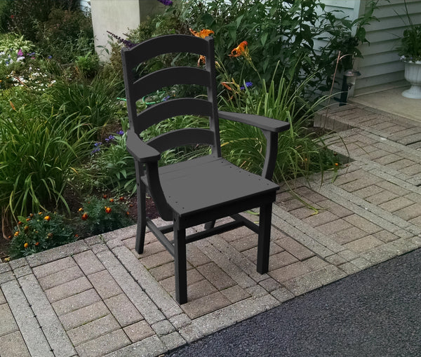 Poly Outdoor Ladderback Dining Chair