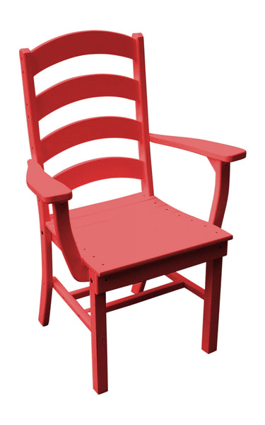 Poly Outdoor Ladderback Dining Chair