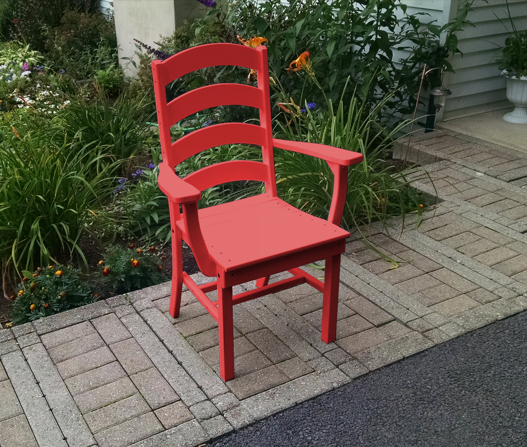 Poly Outdoor Ladderback Dining Chair