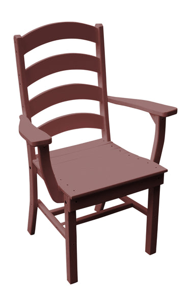 Poly Outdoor Ladderback Dining Chair