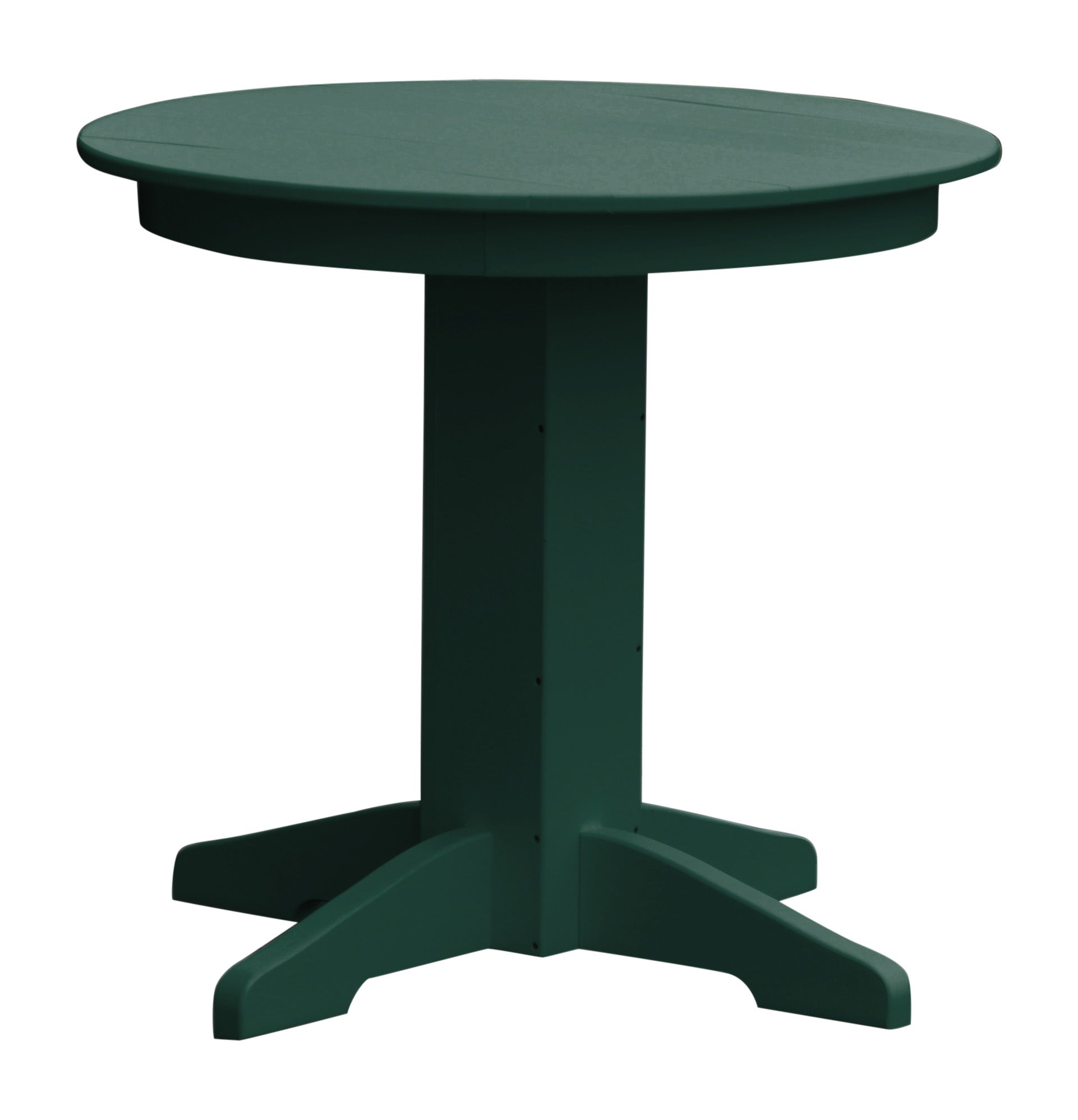 Poly Outdoor Round Dining Table - 33 inch or 44 inch