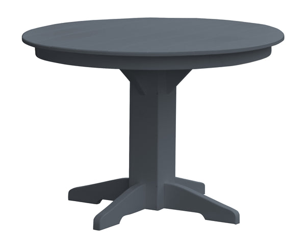 Poly Outdoor Round Dining Table - 33 inch or 44 inch