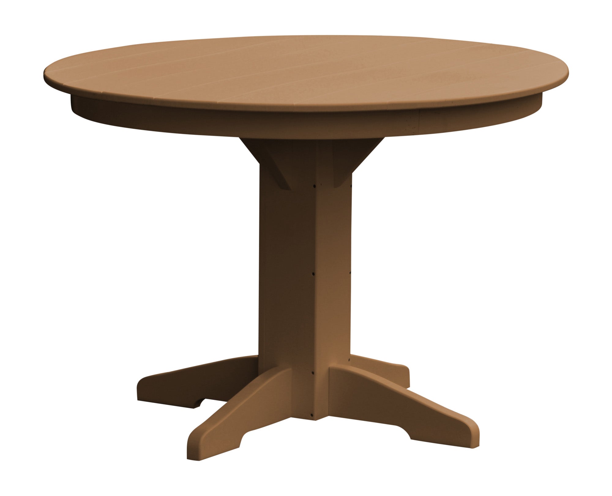 Poly Outdoor Round Dining Table - 33 inch or 44 inch