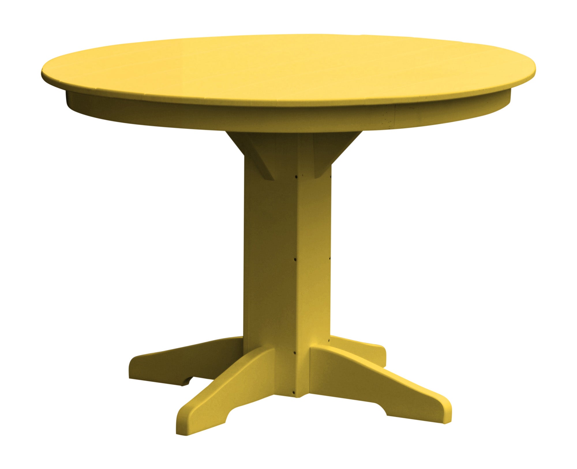 Poly Outdoor Round Dining Table - 33 inch or 44 inch