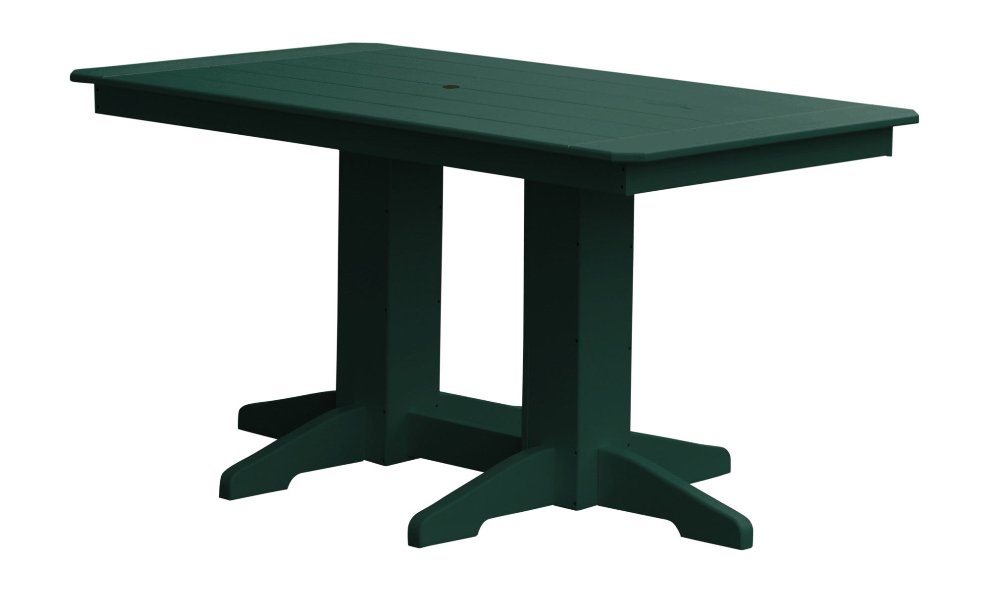 Poly Outdoor Rectangle Dining Table - 4ft, 5ft, or 6ft