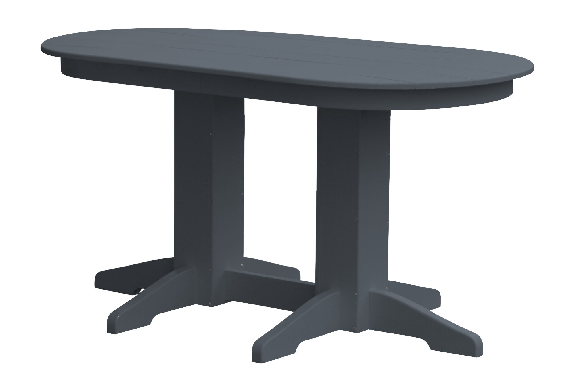 Poly Oval Dining Table - 4ft, 5ft, or 6ft