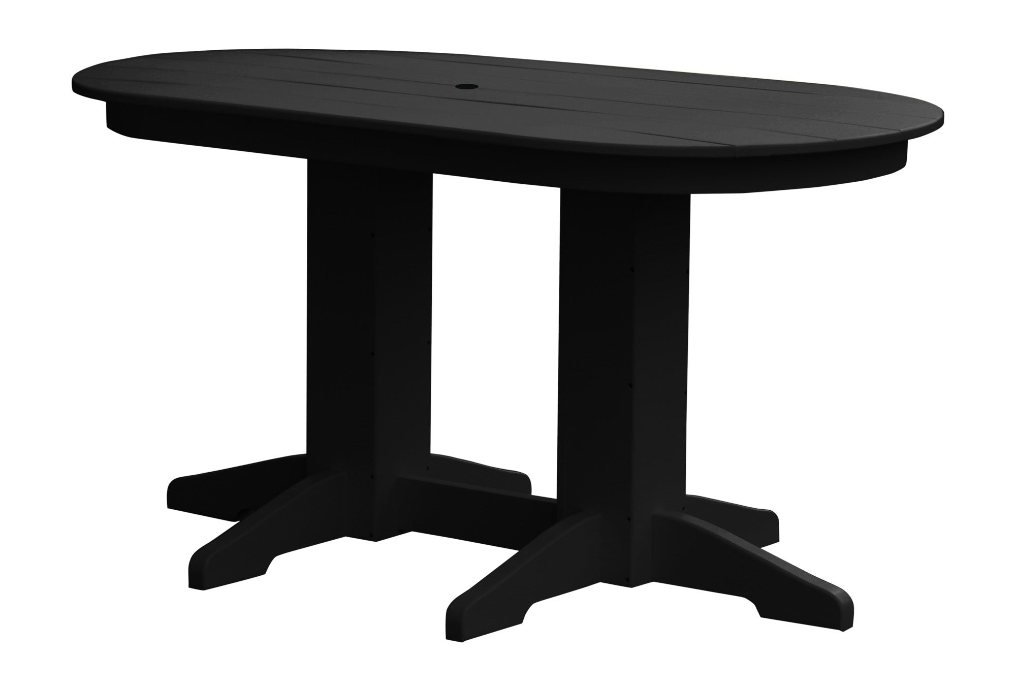 Poly Oval Dining Table - 4ft, 5ft, or 6ft