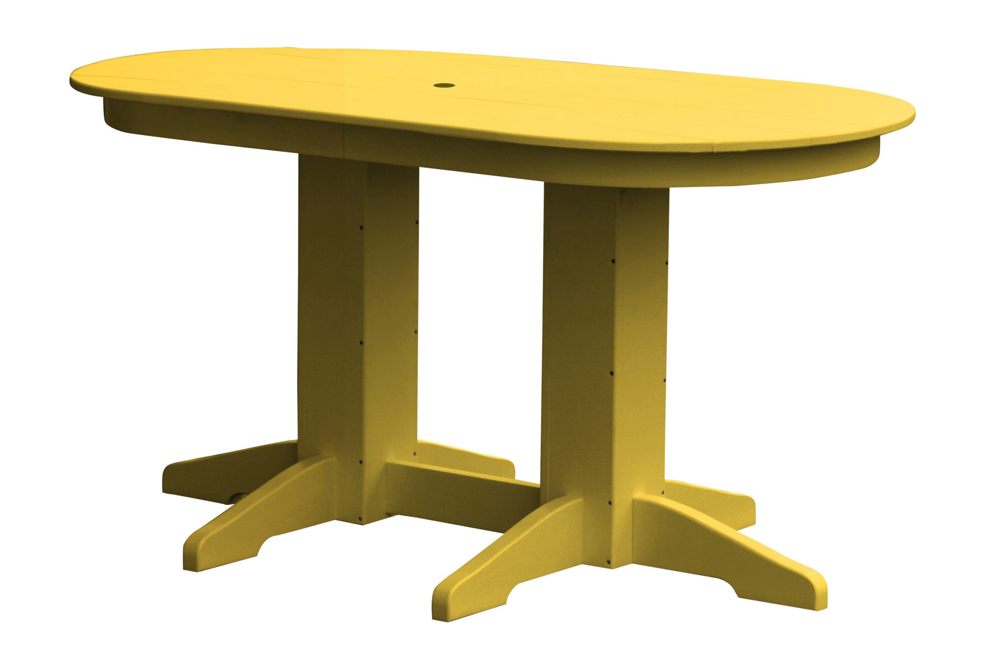 Poly Oval Dining Table - 4ft, 5ft, or 6ft
