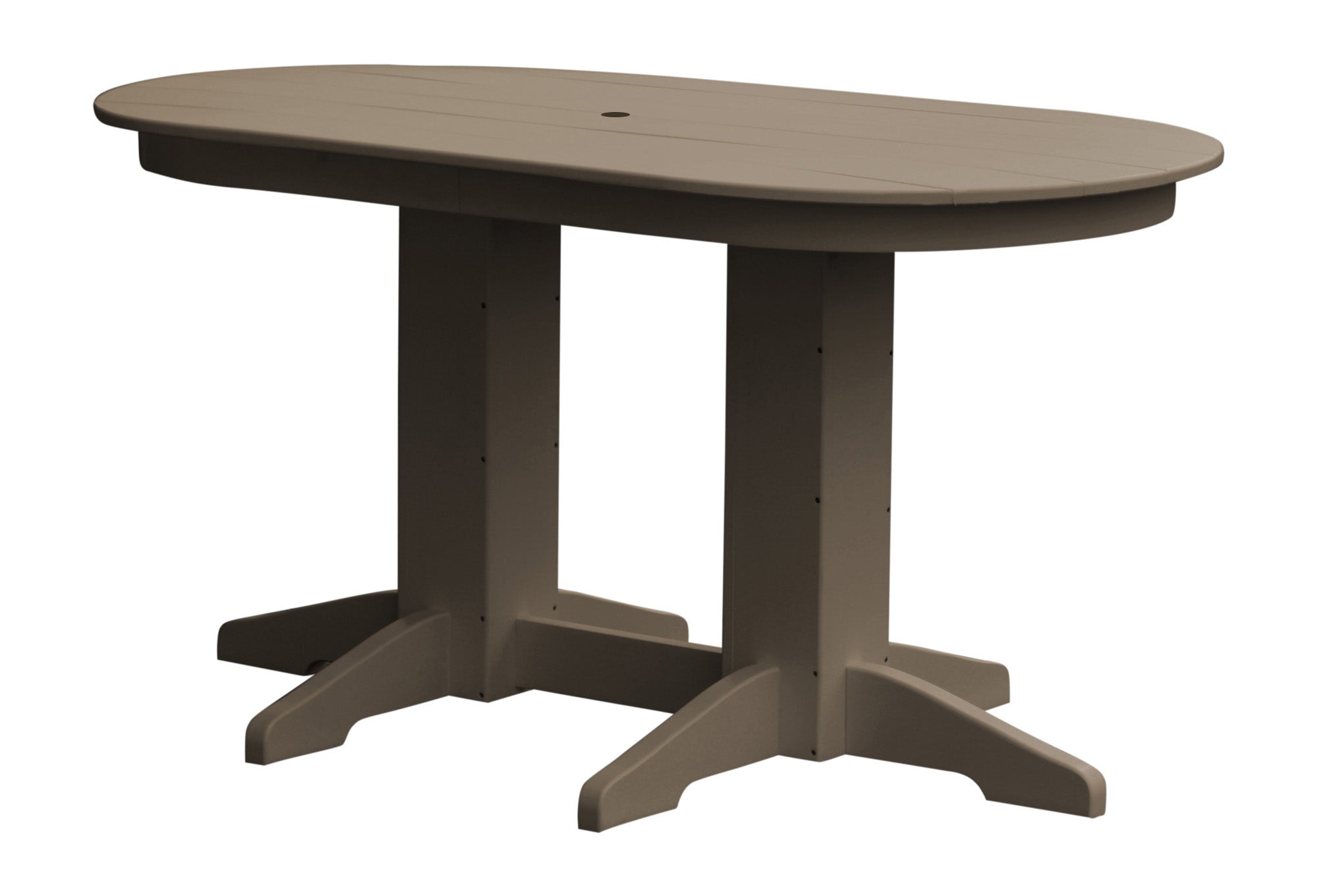 Poly Oval Dining Table - 4ft, 5ft, or 6ft