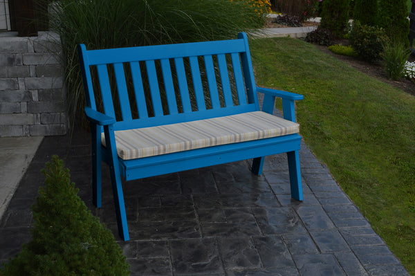 4' Poly Traditional English Garden Bench